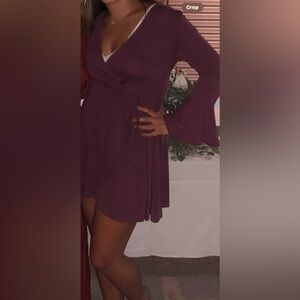 Long Sleeve Mini Dress